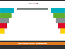 Tablet Screenshot of harveyfloral.com